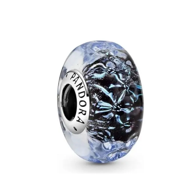 PANDORA Colores-Abalorio ondulado de cristal de Murano - 1