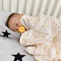 Manta Bebé Mermaid Estrella Impresión Algodón Flannel Envoltura Para Bebé Niño Y Niña Cama Carrito De Compras Edad 1-3 Años - details 6