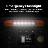 Flashfish P66 Estación de Energía Portátil, Generador Exterior de 300W y 230.88Wh, 8 Salidas, USB-C QC3.0, Onda Sinusoidal Pura, Carga Solar, Linterna de Emergencia, Ideal para Hogar, Camping y Viajes - details 4