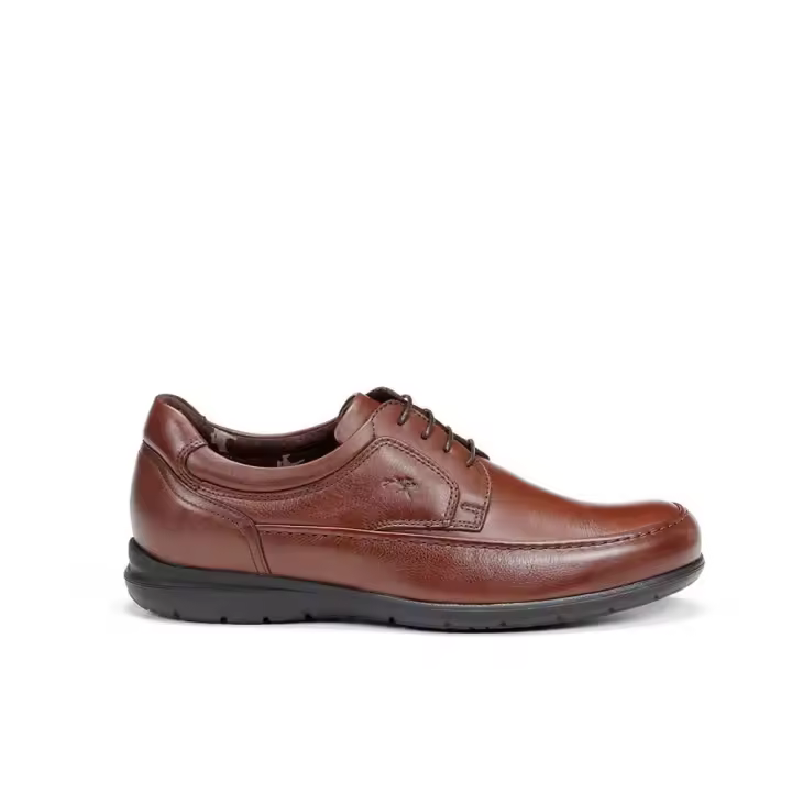 Zapatos Casual hombre FLUCHOS 8498 BLUCHER BORDÓN CASTAÑO 1987 XL - 1
