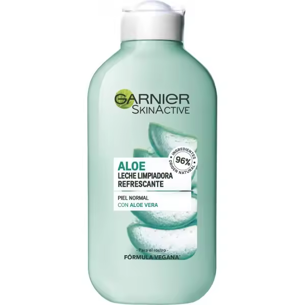 GARNIER SKIN ACTIVE leche limpiadora botánica con savia de aloe 200ml - 1