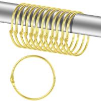 Anillos De Cortina Metálicos 12pcs Gancho Para Colgar Rodillos De Cortina Resistentes Y Adecuados Para Rodillos De 20-40MM - details 11