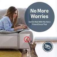 Protector De Sofá Para Gatos Tapete De Rasguño Doble Poste De Rasguño Protector De Muebles Cubierta Repelente Para Mascotas - details 14