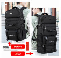 Mochila De Viaje Unisex 60L 80L Gran Capacidad Para Escalada Camping Exterior Trekking Banda De Mochila Durable De Nylon - details 6