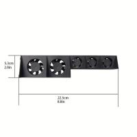 Ventilador De Enfriamiento Para Playstation 4 USB Control De Temperatura Turbo Con 5 Ventiladores Accesorio Para Consola De Juegos PS4 - details 6