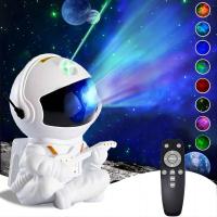 Proyector De Luz Nocturna Estelar Galaxia Astronauta Decoración Para Dormitorio Nebulosa LED Regalo Para Niños Y Adultos - details 7