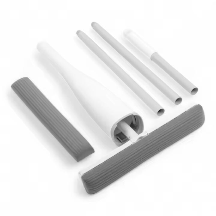 Mopa Innovadora We Houseware con Autoescurrido y 2 Esponjas - Limpieza Fácil - 1
