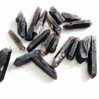 Piedra Natural De Smokey Quartz Espécimen De Punto De Cristal Lemurian Para Energía Hechizos Reiki Decoración Del Hogar Mineral De Piedra Cruja - details 3