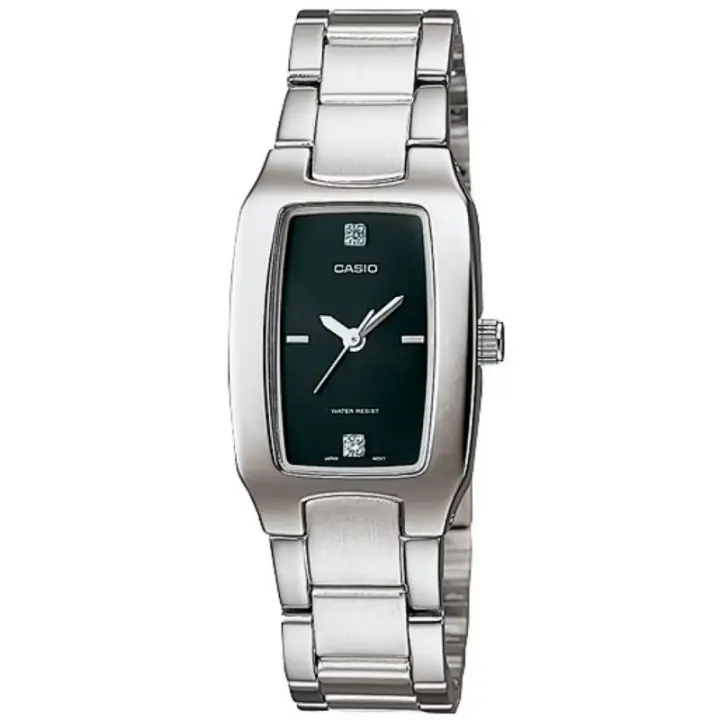 Casio  Ltp-1165a-1c2 Reloj De Pulsera Analógico Para Mujer Color Plateado - 1