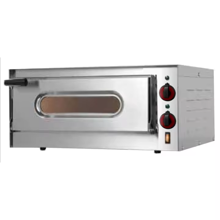 EURAST HORNO PIZZAS INDUSTRIAL DE 1 CÁMARA ELÉC. PARA 1 PIZZA Ø 360 - 1600 W 230/1V 550x430x260 mm - 17 Kgs - 1