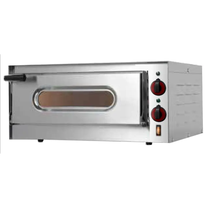 EURAST HORNO PIZZAS INDUSTRIAL DE 1 CÁMARA ELÉC. PARA 1 PIZZA Ø 360 - 1600 W 230/1V 550x430x260 mm - 17 Kgs - 1