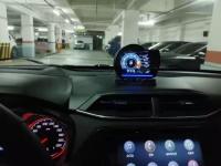 Nuevo A501 Auto Meter Car HUD Turbo Gauge Display OBD2 Digital Smart Odometer Seguridad Alarmas Agua Y Aceite Temperatura RPM - details 4