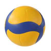 Baloncesto De Voleibol Azul Amarillo Tamaño 5 PU De Alta Gama Para Adolescentes Y Adultos Baloncesto Caliente Con Pega - details 4