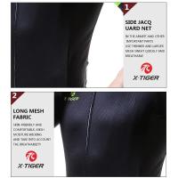 X-TIGER Camiseta De Ciclismo Para Hombre Transpirable Ropa De Bicicleta MTB Y Carretera Con Cierre De Cremallera Y Mangas Cortas - details 6