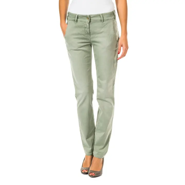 MET-Pantalón largo de corte recto 70DBF0196 para Mujer - 1