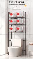 Estante de almacenamiento para inodoro 3 capas, estante multicapa sin perforaciones para lavadora, estante de cocina de pie, ahorra espacio, accesorios de baño - details 4