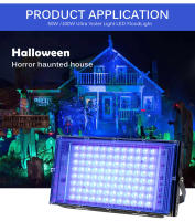 Fotocatastrofle 50W 100W Luz De Fosa UV Exterior 395nm 400nm Luz De Escenario Fluorescente Con Enchufe EU USA Para Fiesta Y Blacklight - details 5