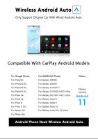 Adaptador Wireless CarPlay Para Coche Android Auto WiFi Bluetooth Compatible Con Volvo Benz Audi Mazda Chevrolet Ford Opel Hyundai VW Toyota Kia GMC - details 5