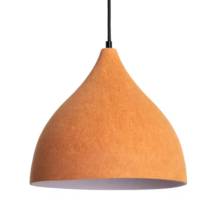 Ledkia Lámpara Colgante Fieltro Sarka Camel - 1