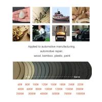 Kit De Papel De Herramientas Abrazaderas 30PCS 3 Pulgadas Para Pulir Y Mezclar Silicona Carburo 800-3000 Grados Para Automóviles - details 1