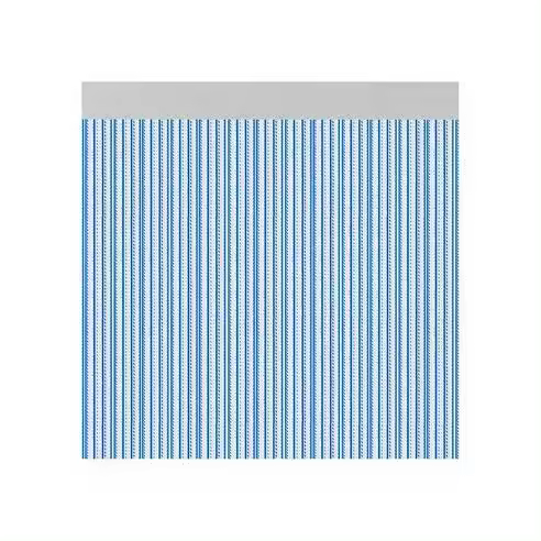 Cortina para puerta modelo "Brescia" Color Azul 90x210cm M63169 Acudam - 1