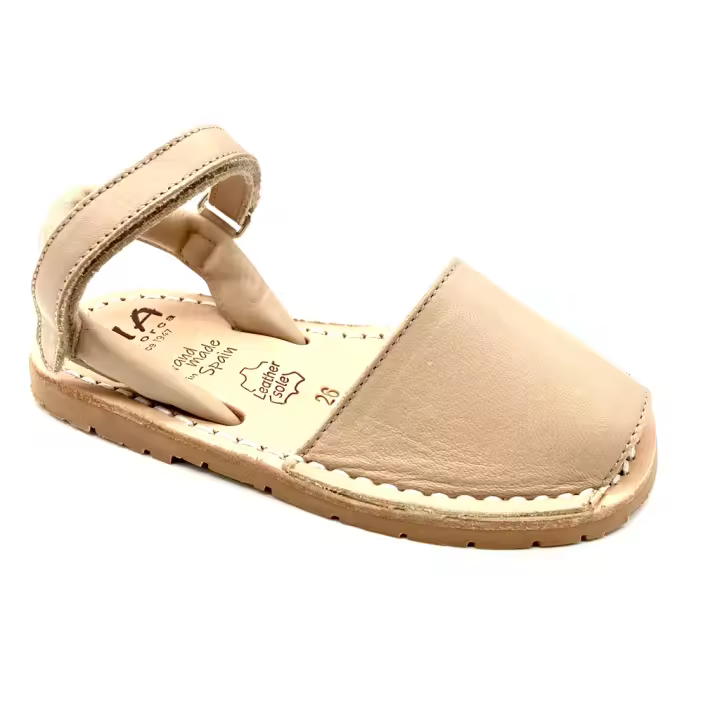 Menorquina Ria velcro suela caramelo - 1