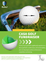 Bolas De Golf Caiton pro Torneo - 4 Capas Structure Material DuPont Surlyn Aumenta La Distancia En 30 Jardas (12/6/3 Pack) - details 1