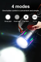 Linterna Frontal LED Potente 3500000LM 600W Recargable Por USB Para Camping Y Pesca Lámpara De Cabeza 1500M Con Angulo De Haz De 180° Impermeable - details 5