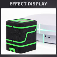Nivel Láser Verde De 2 Líneas Nivel Vertical Y Horizontal Medidor Portátil Impermeable Herramientas De Nivel Laser 532NM - details 9