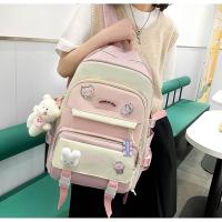 5 Unids Kawaii Mochila con Colgante de Oso Rosa - details 0