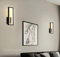 LED Indoor Wall Light, 16W Simple Square LED Wall Lamp, Modern Decorative Lighting LED Wall Lamp for Living Room, Bedroom, Hallway, Warm White 3000K - details 2