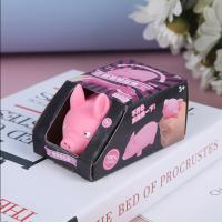Juguete Antiestrés Divertido De Cerdo Rosa De Goma Modelo Animal Simulación Juguete De Rebound Lento Personalidad Wacky Regalos Para Niños Y Adultos - details 5