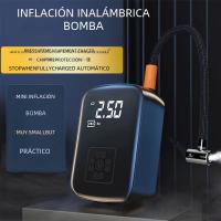 Bomba de Aire Compresor Inalámbrico para Coche 1PC Inflador de Neumáticos Eléctrico para Motocicleta Barco Automóvil Bomba de Inflado de Neumáticos Material ABS + Componentes Electrónicos - details 0
