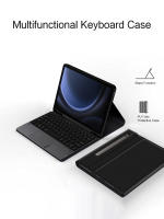 Funda para tableta Samsung Tab A9+ Tab S6 Lite 10.4 con teclado inalámbrico Bluetooth A8/S7 - details 1