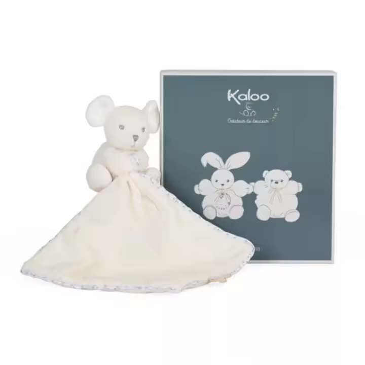 Dou dou Kaloo Abrazo Ratoncito Crema 22 cm - 1