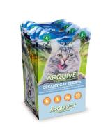 Premios para Gatos Snack Cremoso de Atún y Bacalao para Gatos - (expositor de 12 bolsas con 5x14 g) (60 Tubos)Comida húmeda para gatos Arquivet - details 0