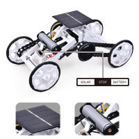 Juguete Solar Para Niños Kit De Artesanía DIY Coche Robótico Todas Las Ruedas De Climbing Juegos STEM Educativos Regalo Para Niños - details 11