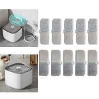 Filtro De Repuesto Para Fuente De Agua Para Gatos 10pcs Dispensador De Agua Para Mascotas Material Plástico Suministros Para Gatos - details 8