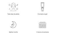 Atashi Firmeza Y Luminosidad | Radiant Instant Skin Antifatigue | Gel | Exfolia e Hidrata | Exfoliante Facial Ácido Glicólico Y Ácido Hialurónico | Piel Suave Y Luminosa | Todo Tipo De Piel. 40ml - details 3