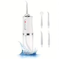 Irrigador Bucal Inalámbrico Recargable USB，Ocho boquillas， - Limpieza Profunda Portátil Impermeable - details 3