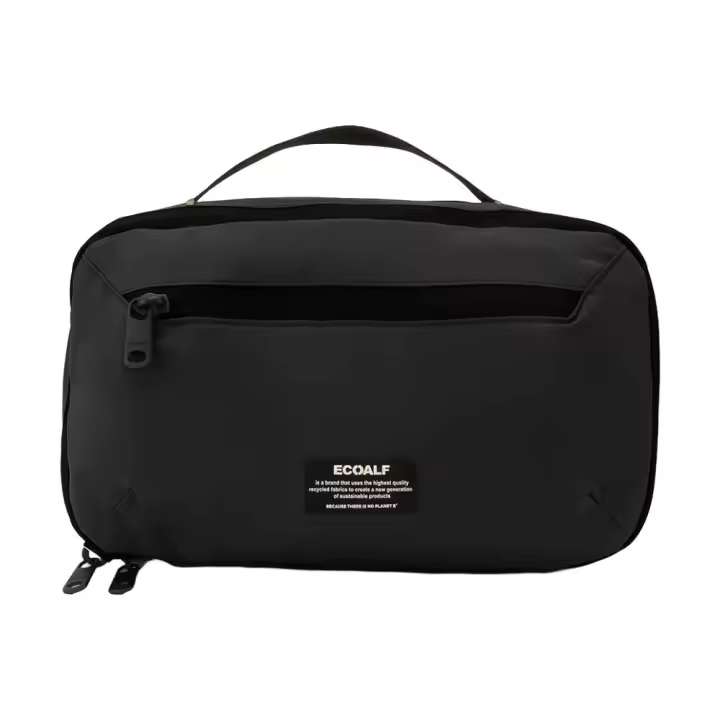 Neceser Negro Ecoalf Oslo Black Compacto y Versátil - 1