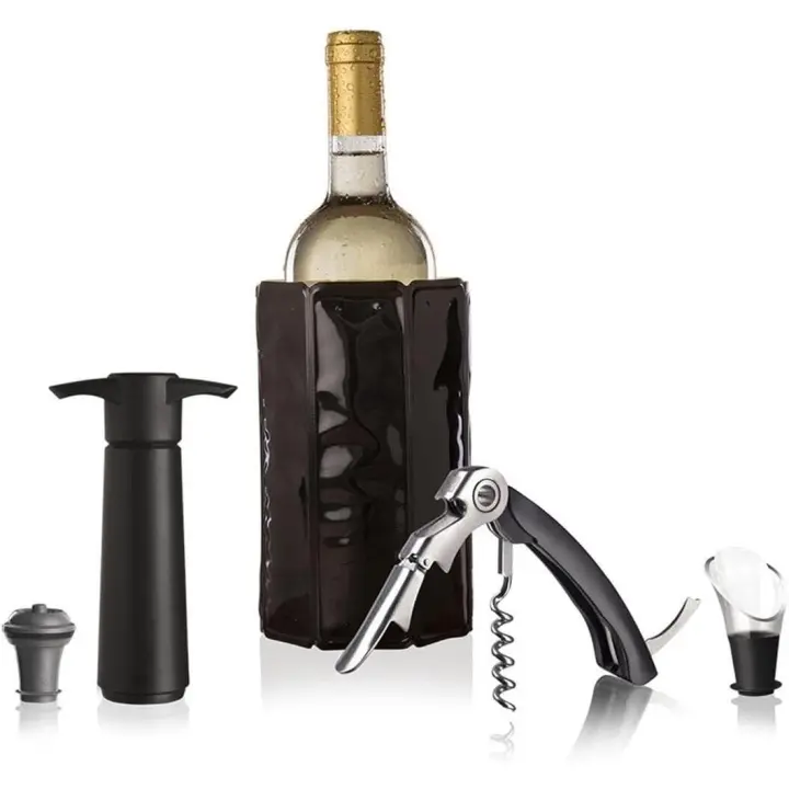 Set de Vino VACU VIN con 5 Productos Esenciales para el amante del Vino - 1
