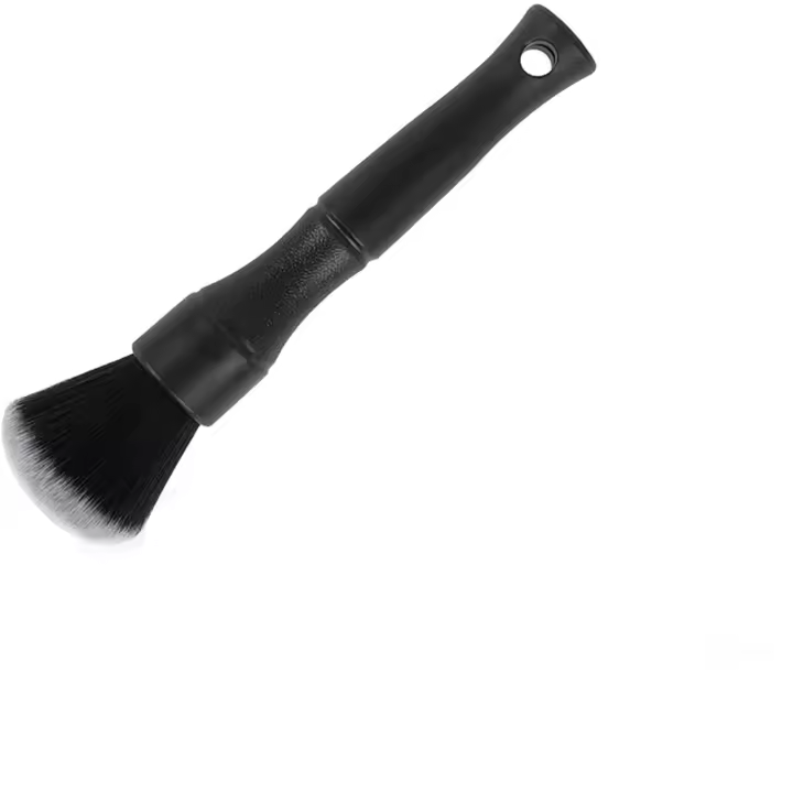 Cepillo De Detalle Para Coche Ultra Suave Para Limpieza De Asientos De Cuero Sintético Pelo De Cerdo Para Interior De Automóviles - 1