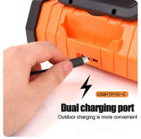 Ventilador Portátil LED De 20000mAh Con Gancho Para Camping Pesca Picnic Emergencias Carga USB Material De Acero Inoxidable - details 3