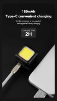 Luz De Bicicleta Frontal Y Trasera USB Recargable COB LED Impermeable IPX 5 Para MTB Con Luz De Cabeza Y Advertencia - details 7