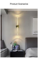 Lámpara De Pared LED Interior Moderna Lujo Nórdico Para Sala De Estar Dormitorio Iluminación Decorativa Doméstica Fuente De Luz Contemporánea - details 5