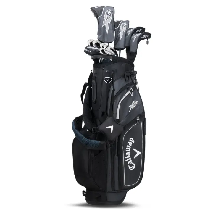 CALLAWAY Equipo de golf completo modelo XR Black Edition en Acero para jugador de golf diestro alto (varillas en +1") OFERTÓN! - 1