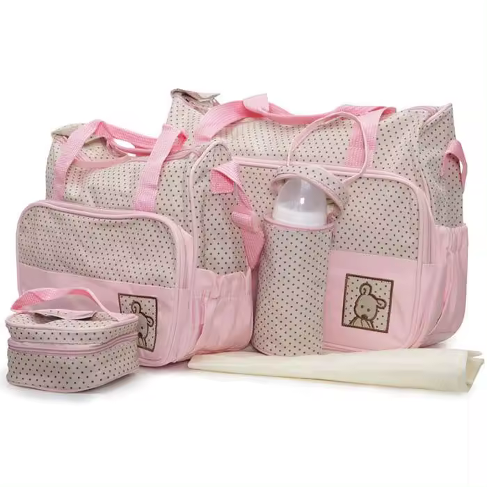Conjunto de Sacos Maternidade Moni Stella Pink - 1