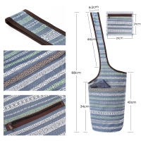 Bolsa De Yoga Para Mujer Bolsa De Gimnasio Deportiva Gran Capacidad Viaje Hombro Cremallera Almacenamiento Desechable Hidratante Y Seco Para Invierno - details 5