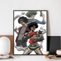 Póster Anime Cowboy Bebop C-Cowboy Estilo Vintage Para Decoración De Pared Habitación Estudio Sin Marco Papel Kraft - details 14